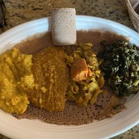 Yum all over!   at Nile Ethiopian Restaurant in Orlando