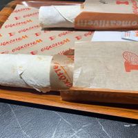 Cigköftem wrap and mixed wrap  at Cigköftem Étoile  in Strasbourg