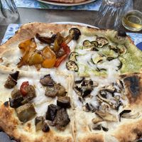 4 stagioni pizza (vegan of course)   at Napul'e in Cagliari