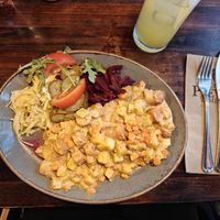 Vegan pyttipannu/stir-fry at Plevna in Tampere