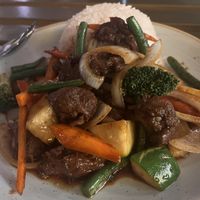 Teriyaki with Fable protein added. Soooooo good!!  at P'nut Asian Kitchen in South Brisbane