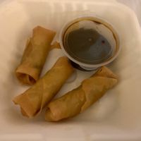 Spring rolls. Tasty but not great value at $4  at P'nut Asian Kitchen in South Brisbane