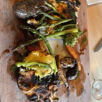 Veggie charcuterie board with coconut yogurt sauce  at The Barley Mow in West Reading