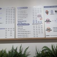 Menu  at Lazy Sundaes - Dumbo in Brooklyn