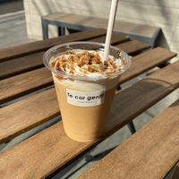 Salted Caramel Lattee  at Te Cor Gentil テコールジャンティー in Tokyo