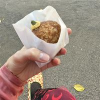 Pumpkin cream doughnutts  at Te Cor Gentil テコールジャンティー in Tokyo