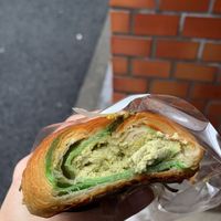 Pistachio Creme Croissant   at Te Cor Gentil テコールジャンティー in Tokyo