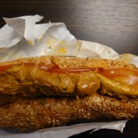 “Chicken” tandori sandwich  at Te Cor Gentil テコールジャンティー in Tokyo