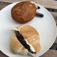 Butter and bean paste - as a lover of butter and white bread I loved it!   at Te Cor Gentil テコールジャンティー in Tokyo