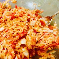 Raw vegan Kim-slaw at Da Beans Green in Mountain View