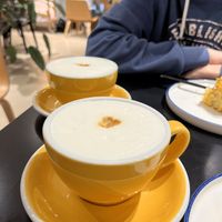 Perfect latte with soya milk at Ground Zero in Yerevan