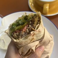 Фалафель с соусом из тахини  at Ground Zero in Yerevan