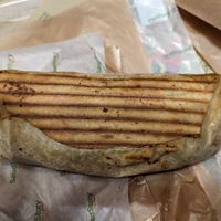 Big falafel wrap with extra falafel at WAW - Salad Story - Gate 32 in Warsaw