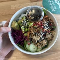 Vegan Teriyaki  at WAW - Salad Story - Gate 32 in Warsaw