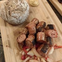 Chorizo starter at SOIL Vegan Café - East in Amsterdam