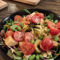 Miso salad at SOIL Vegan Café - East in Amsterdam