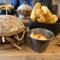 Pulled pork bun   at SOIL Vegan Café - East in Amsterdam