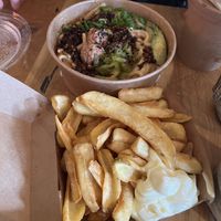 fries- SO GOOD  at SOIL Vegan Café - East in Amsterdam