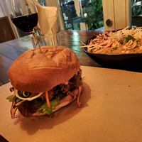 Pulled pork & Peanut butter curry at SOIL Vegan Café - East in Amsterdam