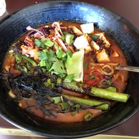Laksa Ramen  at SOIL Vegan Café - East in Amsterdam