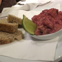 Beetroot guacamole!   at The Green Room Cafe in Lisbon