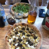 Truffata vegan and Ses Illes Vegan at Garden Pizza Granollers in Granollers