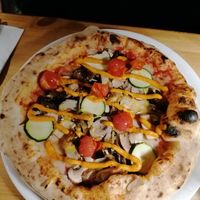 Garden pizzat at Garden Pizza Granollers in Granollers