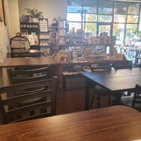 Art gift shop inside cafe at Ki Coffee & Brunch in Beaverton