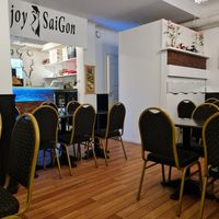 Inside tables at Enjoy Saigon in Bergen