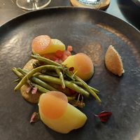 Ail noir, haricots verts, patates, pastèque... at Sensible in Montpellier