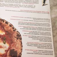 The vegan options at Antica Pizzeria Nennillo - Belgisches Viertel in Cologne