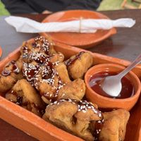 Vegan Flower Wings   at Taboo Tiki Bar in Florianopolis