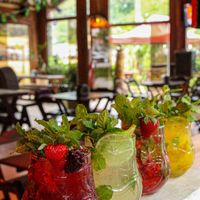 Mojitos at Taboo Tiki Bar in Florianopolis