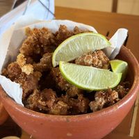 Sem resmo - pururuca de soja  at Taboo Tiki Bar in Florianopolis