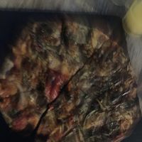 Bad photo but nice vegan Pizza!  at Burhouse in Benicarlo