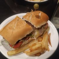 Lomito veganised (seitan, vegan cheese and vegan ham) at Cocina VegetarianA Jujuy in San Salvador De Jujuy