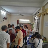 Upstairs dining at Quan Com Chay in Ho Chi Minh City