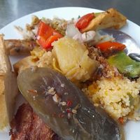 Food at Quan Com Chay in Ho Chi Minh City