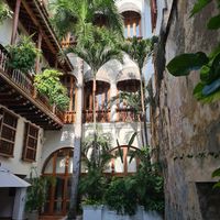 outside area at Alma in Cartagena