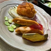 Cauliflower bake  at Alma in Cartagena