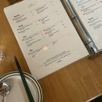 Menu  at ALT.a - Dosan in Seoul