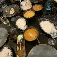 Curry  at Indian Restaurant Chilli in Barcelona