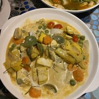 Green curry  at Wooden Hut in Koh Kut