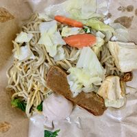 Mee with vegetables and otar  at Rong Yuan Food Stall 融圆 in North Singapore