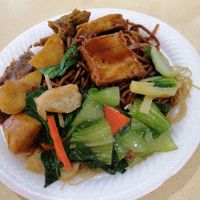 Meehoon and noodle with venerable at Rong Yuan Food Stall 融圆 in North Singapore
