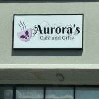   at Aurora's Cafe and Gifts in Syracuse