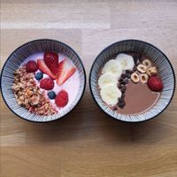 Vegan Smoothie bowl  at Ma Pause Bio in Narbonne