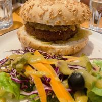 Veggie Burger   at Ma Pause Bio in Narbonne