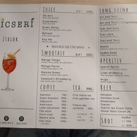 Drinks at Csicseri Gozsdu in Budapest