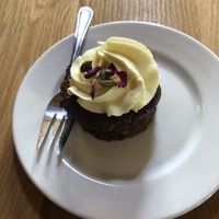 Cupcake  at The Shire's Rest Cafe in Matamata